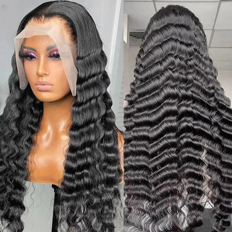 Wear & Go Loose Deep Wave 6x4 Glueless Wig 100% Human Hair