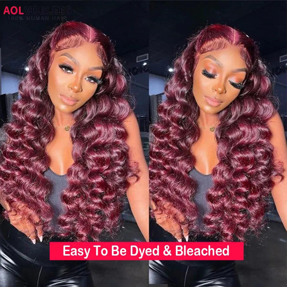 Wear & Go Loose Deep Wave 6x4 Glueless Wig 100% Human Hair