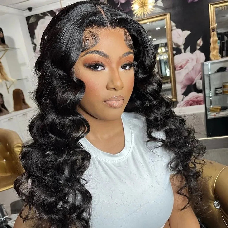 Wear & Go Loose Deep Wave 6x4 Glueless Wig 100% Human Hair
