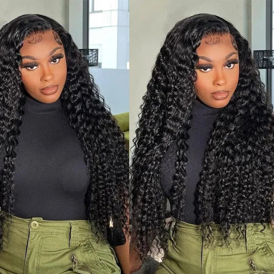3pcs Natural Black Kinky Curly Bundles 100% Virgin Brazilian Human Hair