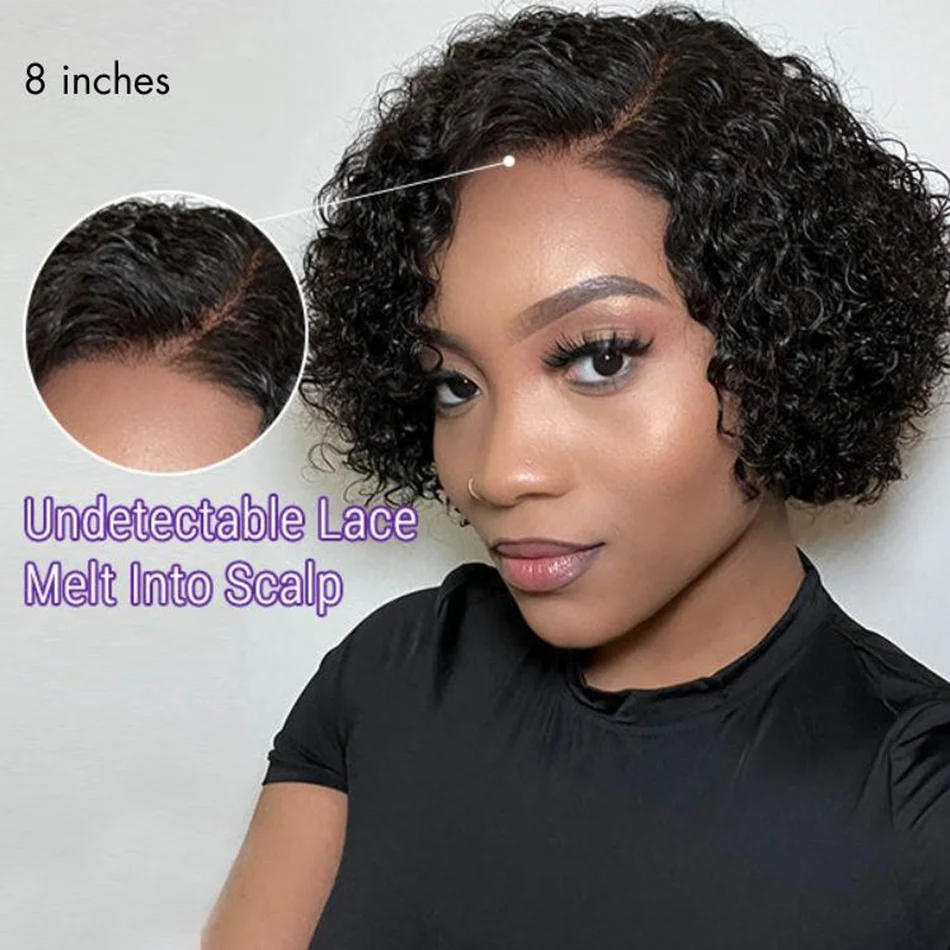 Wear & Go Ginger / Black Loose Deep Wave Minimalist HD Lace Glueless Wig
