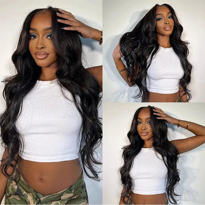 Body Wave HD Lace Front Wig 100% Brazilian Human Hair Pre Plucked With Baby Hair