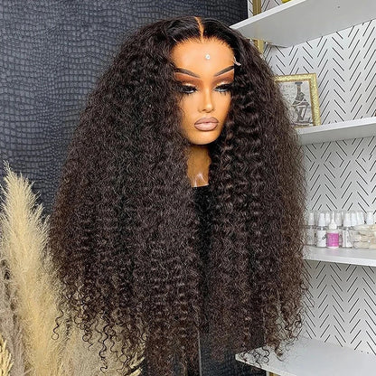 300% Deep Water Wave Frontal 13x4/13x6 HD Lace Curly Wig