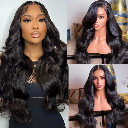 Body Wave 5x5 Glueless/13x4 HD Pre-Cut Front Lace Wig 100% Human Hair