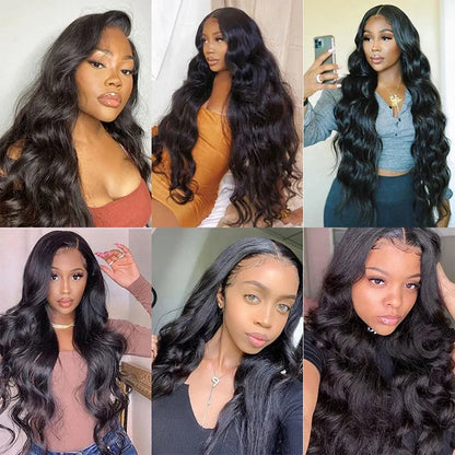 Body Wave 5x5 Glueless/13x4 HD Pre-Cut Front Lace Wig 100% Human Hair